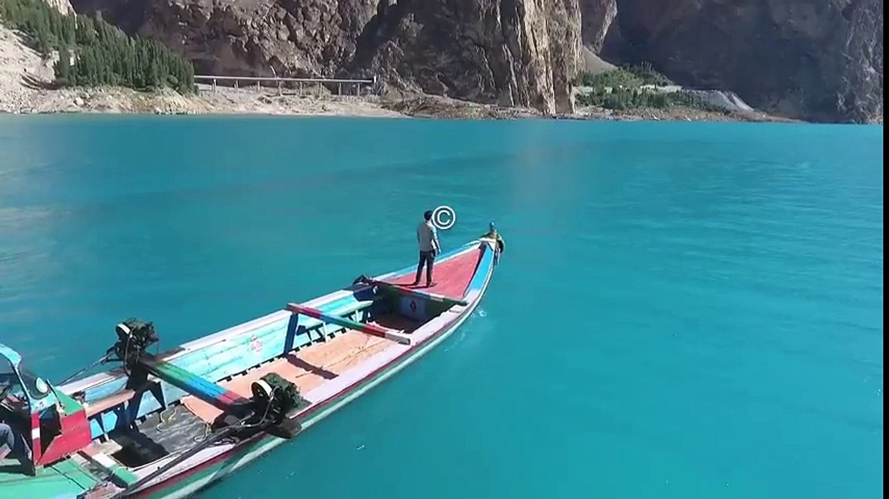 Attabad Lake in Hunza Valley Gilgit Baltistan