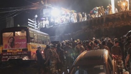 Aumentan a un muerto y 30 heridos las víctimas en derrumbe de puente en India