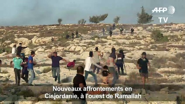 Cisjordanie: heurts entre Palestiniens et soldats israéliens