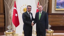 Cumhurbaşkanı Erdoğan, KKTC Başbakanı Erhürman’ı kabul etti