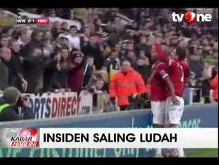 Evans dan Cisse Saling Ludah di Lapangan Hijau