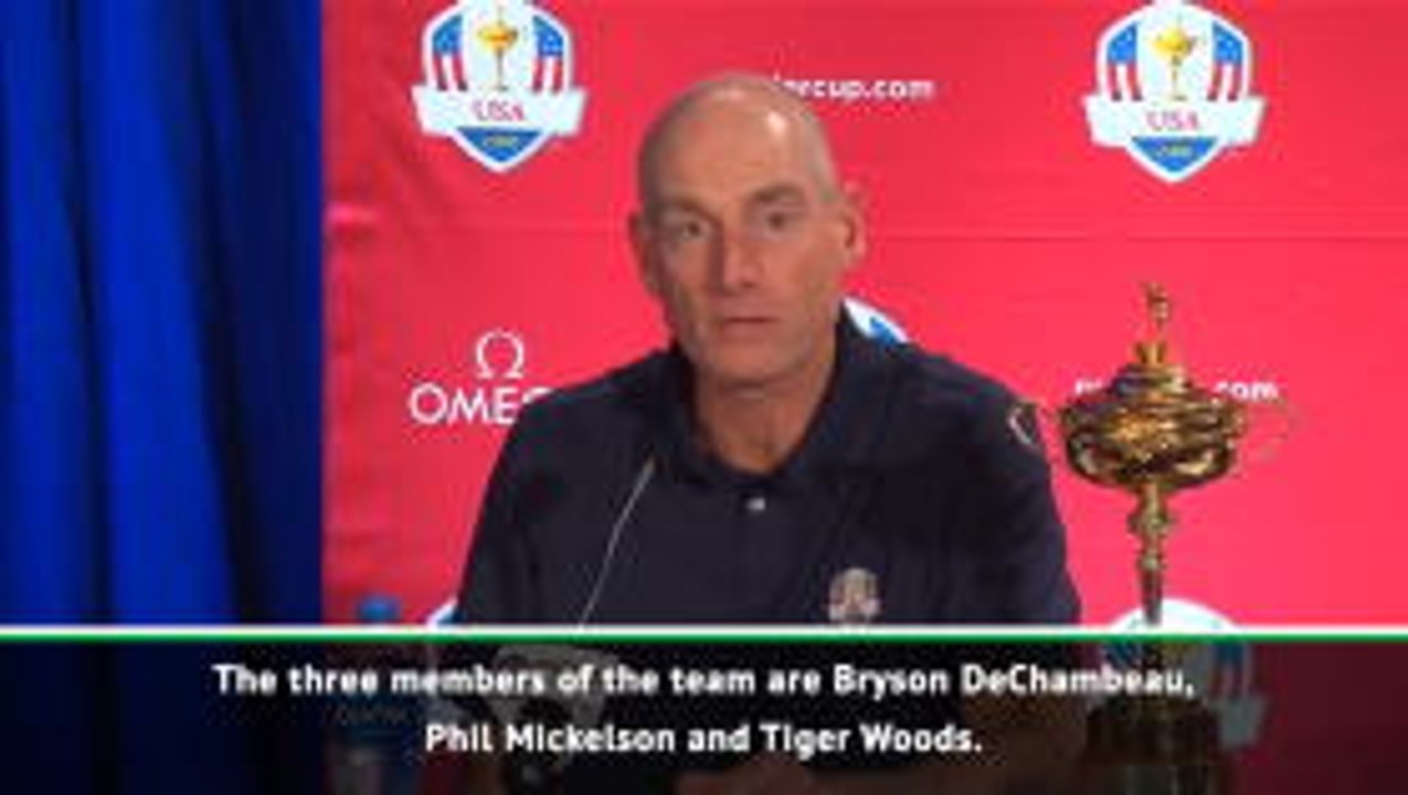 A debutant, a veteran and the GOAT - Furyk names his wildcards