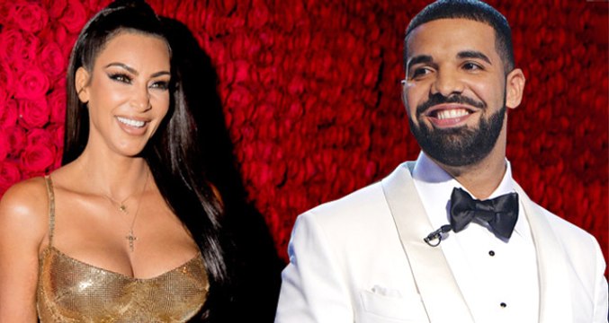 Kanye West'le Evli Olan Kim Kardashian, Şarkıcı Drake ile Yasak İlişki Yaşıyor