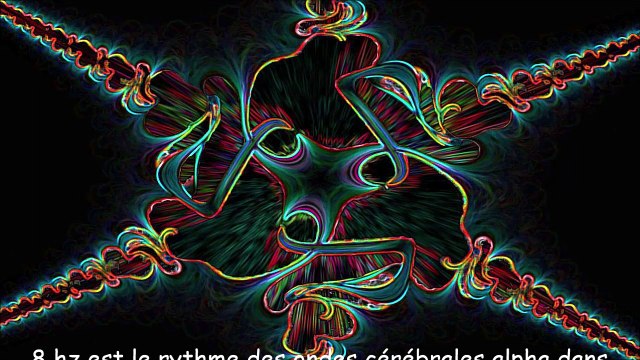 8 hz est le rythme des ondes cérébrales alpha dans lequel nos processeurs parallèles, ou hémisphères cérébraux, sont synchronisés pour tourner ensemble égaux - 30 minutes