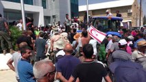 KKTC'de besicilerden protesto - LEFKOŞA