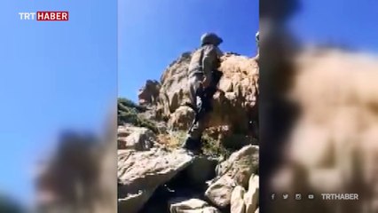 Terör operasyonlarında Mehmetçiğin sadık dostu: "Yay" İkiyaka Dağları'nda