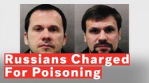 U.K. Police Charge Two Russians Over Novichok Poisoning Of Skripals