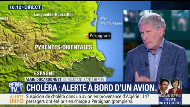 Suspicion de choléra: La transmission se fait par des mains sales , explique Alain Ducardonnet