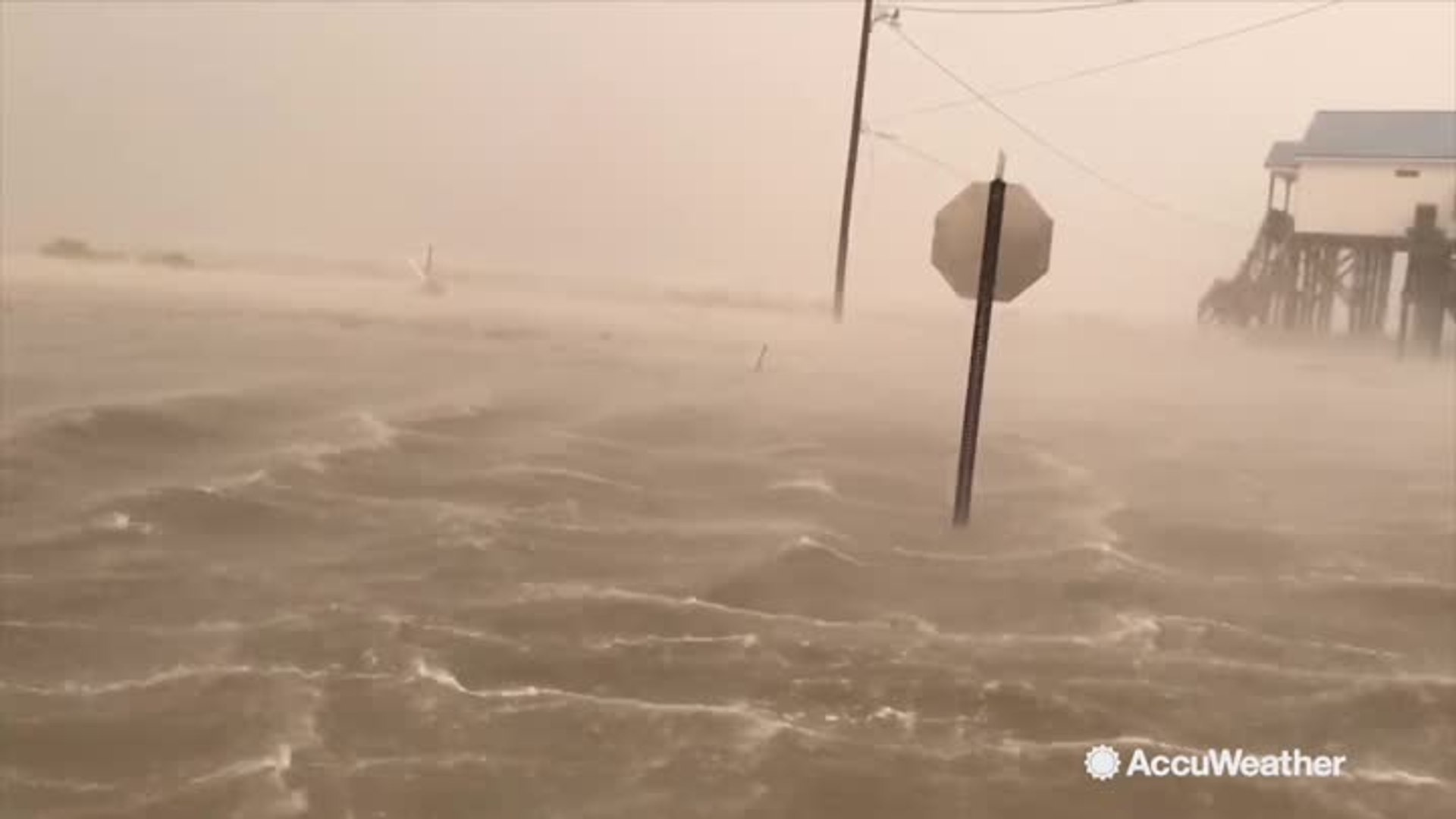⁣What it was like to be on the Alabama coast as Gordon made landfall