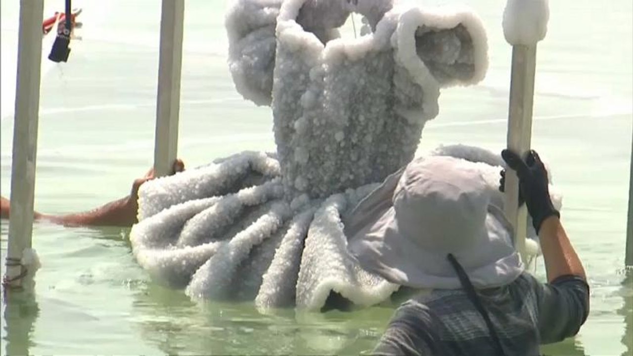 Salz auf unserer Haut