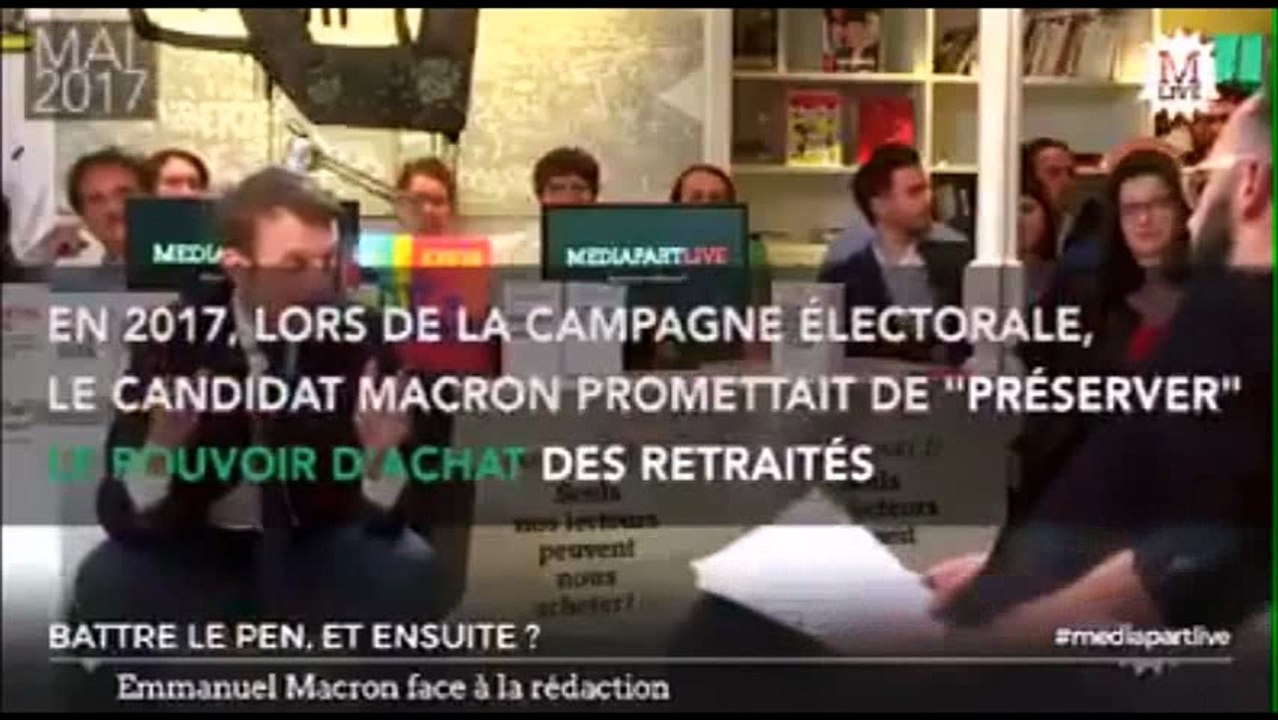 MACRON RETRAITES