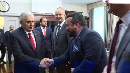 TBMM Başkanı Yıldırım, MÜSİAD heyetini kabul etti - ANKARA