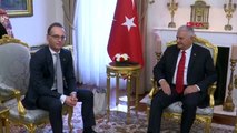 TBMM Başkanı Yıldırım Almanya Dışişleri Bakanı'nı Kabul Etti