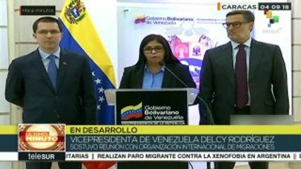 Venezuela enviará nota de protesta tras reunión que impulsa xenofobia