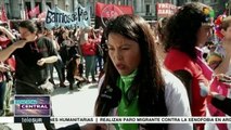 Inmigrantes protestan ante Congreso argentino contra la xenofobia