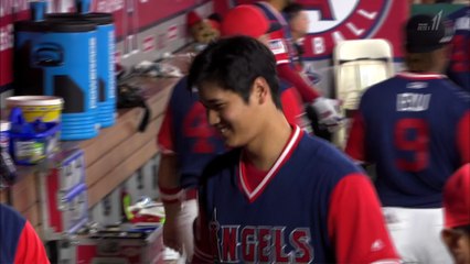 大谷翔平「バーランダーから第１４号２ランホームラン」