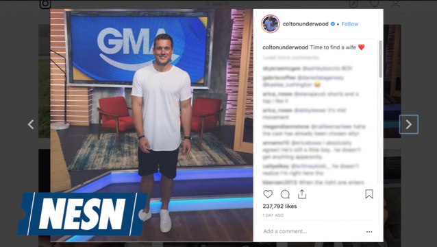Former NFL Tight End Colton Underwood Named New Bachelor