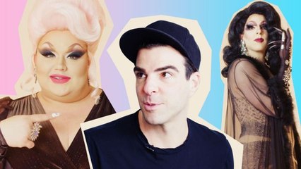 Eureka O'Hara Gives Zachary Quinto a Drag Makeover