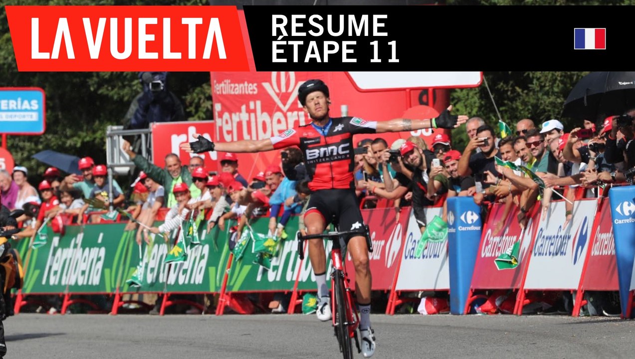 Résumé - Étape 11 - La Vuelta 2018