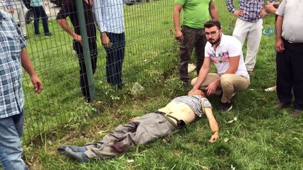 Yolun karşısına geçmeye çalışırken otomobil çarpan yaşlı adam hayatını kaybetti