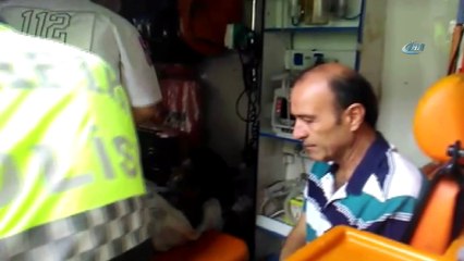 Otobüs, peronda bekleyen yolcuların arasına daldı: 3 yaralı