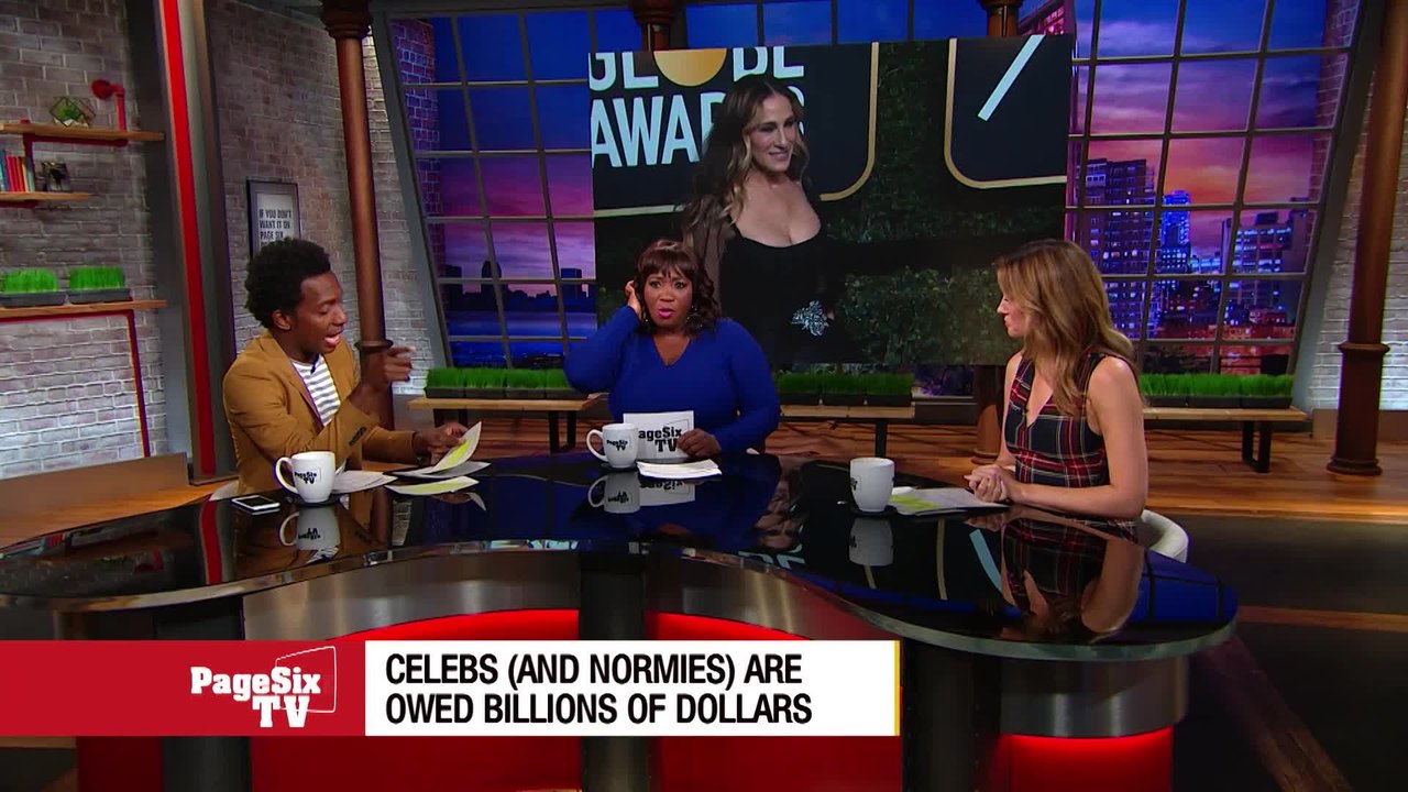 Even when you've got millions of dollars, there's always room for more! Turns out, celebs like @JimmyFallon, @Beyonce and @SJP are owed unpaid funds from the state of #NewYork! What's going on? #PageSixTV