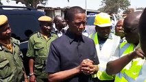Fellow countrymen and women,We are streaming live from #Chingola district here on the Copperbelt where I have come to inspect the ongoing construction of town
