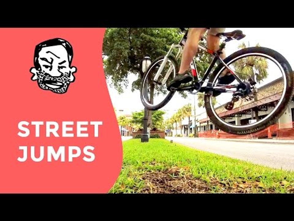 How to ride jumps in the street