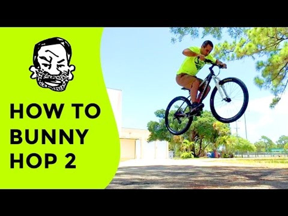 How to bunny hop high on a mountain bike