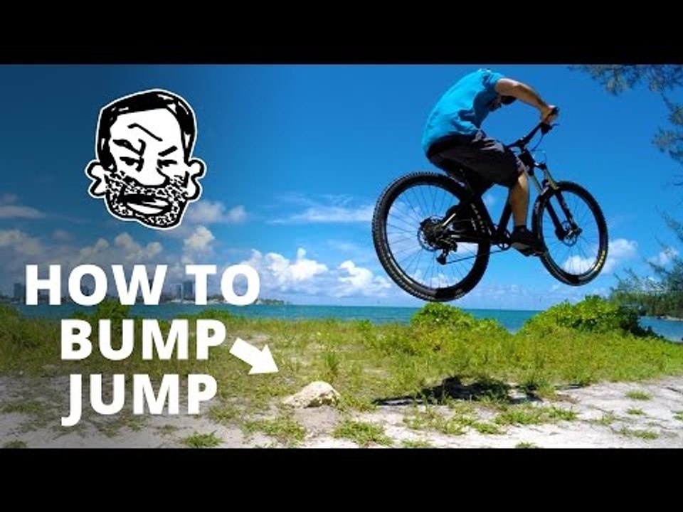 How to Bump Jump a MTB - Get air off roots!