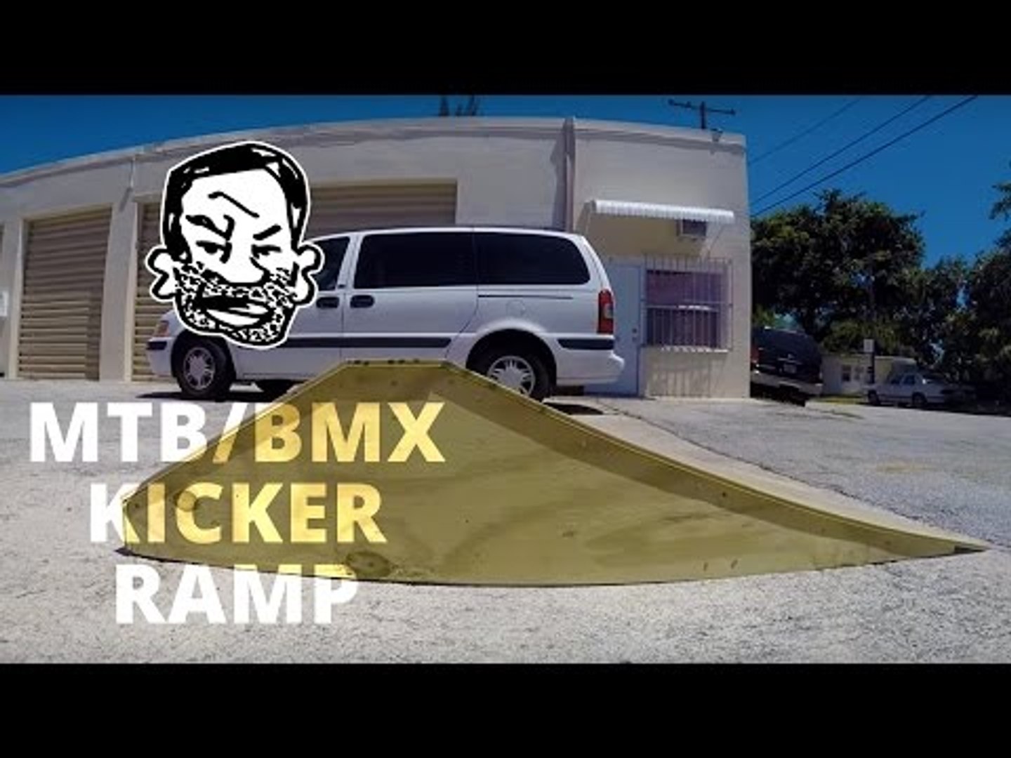 bmx kicker ramp