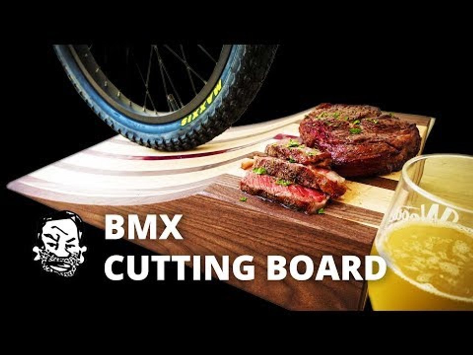 Kicker Ramp Cutting Board for MTB and BMX - Featuring Crafted Workshop