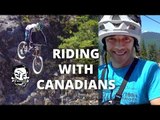 Riding Whistler with Canadians - Jordan Boostmaster!