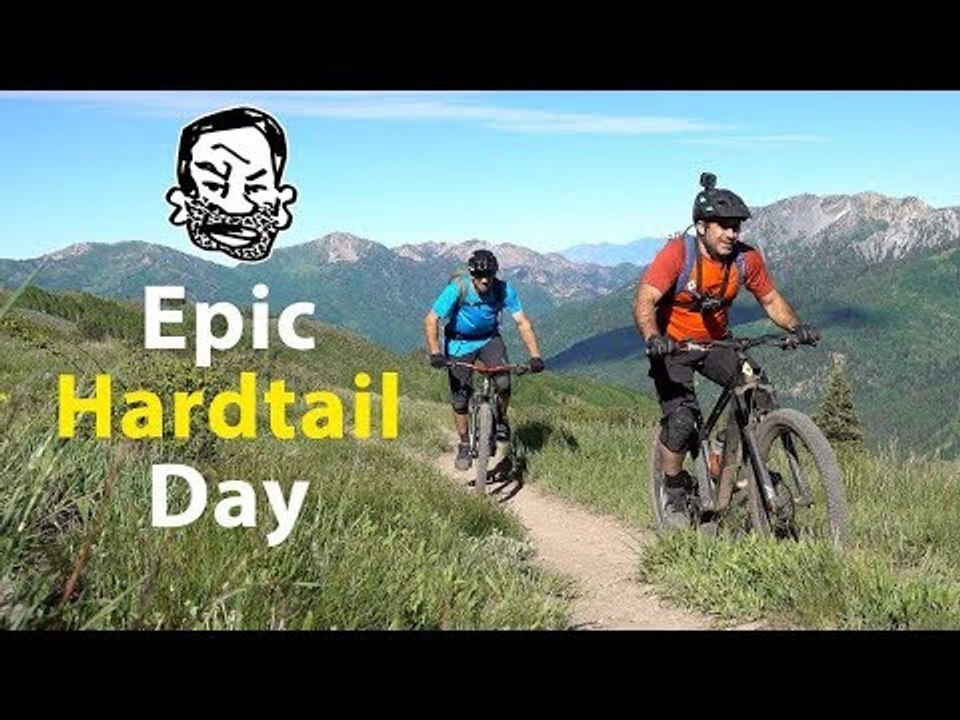 Epic First Ride on my Hardtail with Eric Porter