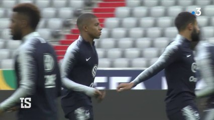 Le dernier jour de préparation des Bleus avant le choc contre l'Allemagne