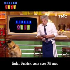 Burger Quiz : Patrick, un candidat qui a du chien !
