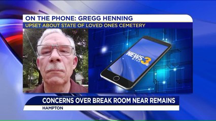 Family Distraught by Conditions at Virginia Cemetery