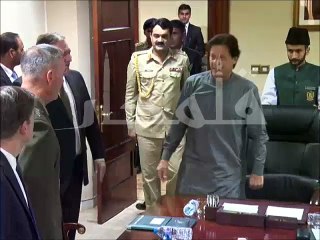 وزیر اعظم آفس میں عمران خان اور مائیک پومپیو کی ملاقات