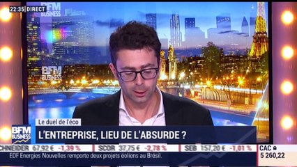 Le duel de l'éco: l'entreprise est-elle devenue le lieu de l'absurde ? - 05/09