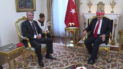 TBMM Baskanı Binali Yıldırım, Kanada Büyükelçisini Kabul Etti
