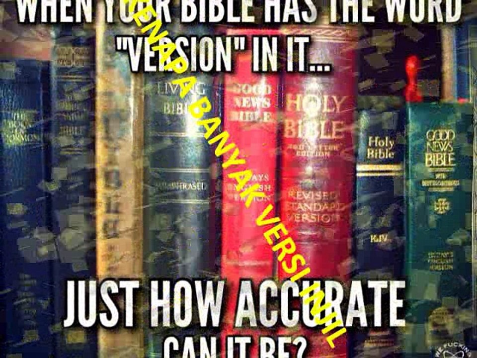 RASHEED SANTOS (MANTAN MISIONARIS KRISTEN FILIPINA) : "BINGUNG.. KENAPA BANYAK VERSI INJIL ?"