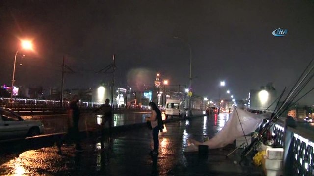 İstanbul’da sağanak yağış etkili olmaya başladı