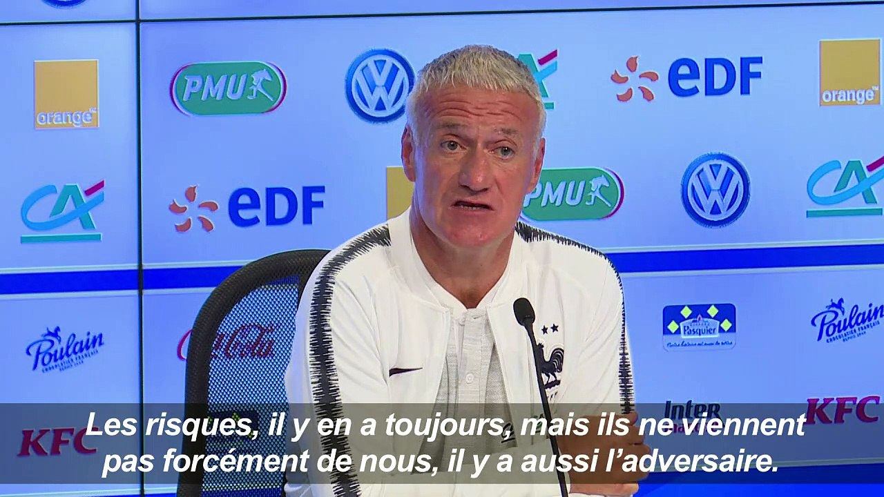 Football: les Bleus prêts pour le choc France-A...