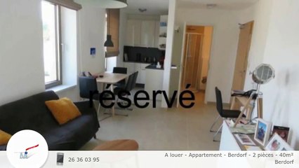 A louer - Appartement - Berdorf - 2 pièces - 40m²
