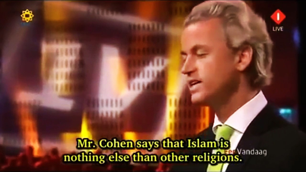 GEERT VS RELIGION & RELIGION VS GEERT WILDERS - TOPIC: BLASPHEMY