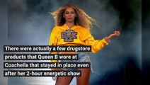 Beyoncé﻿ Wore Drugstore Makeup At Coachella