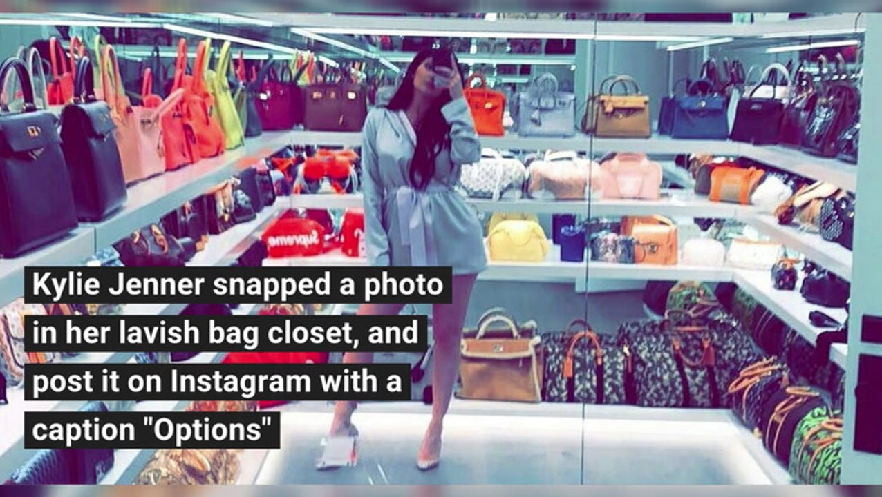 Get Inside Kylie Jenner's Million Dollar Bag Closet