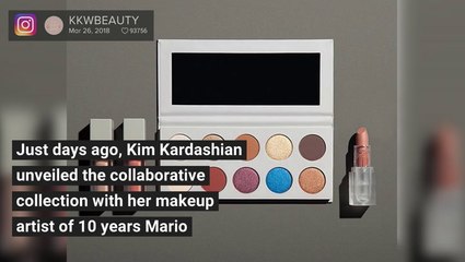 The Internet Thinks Kim Kardashian Copied Kylie Jenner's Palette