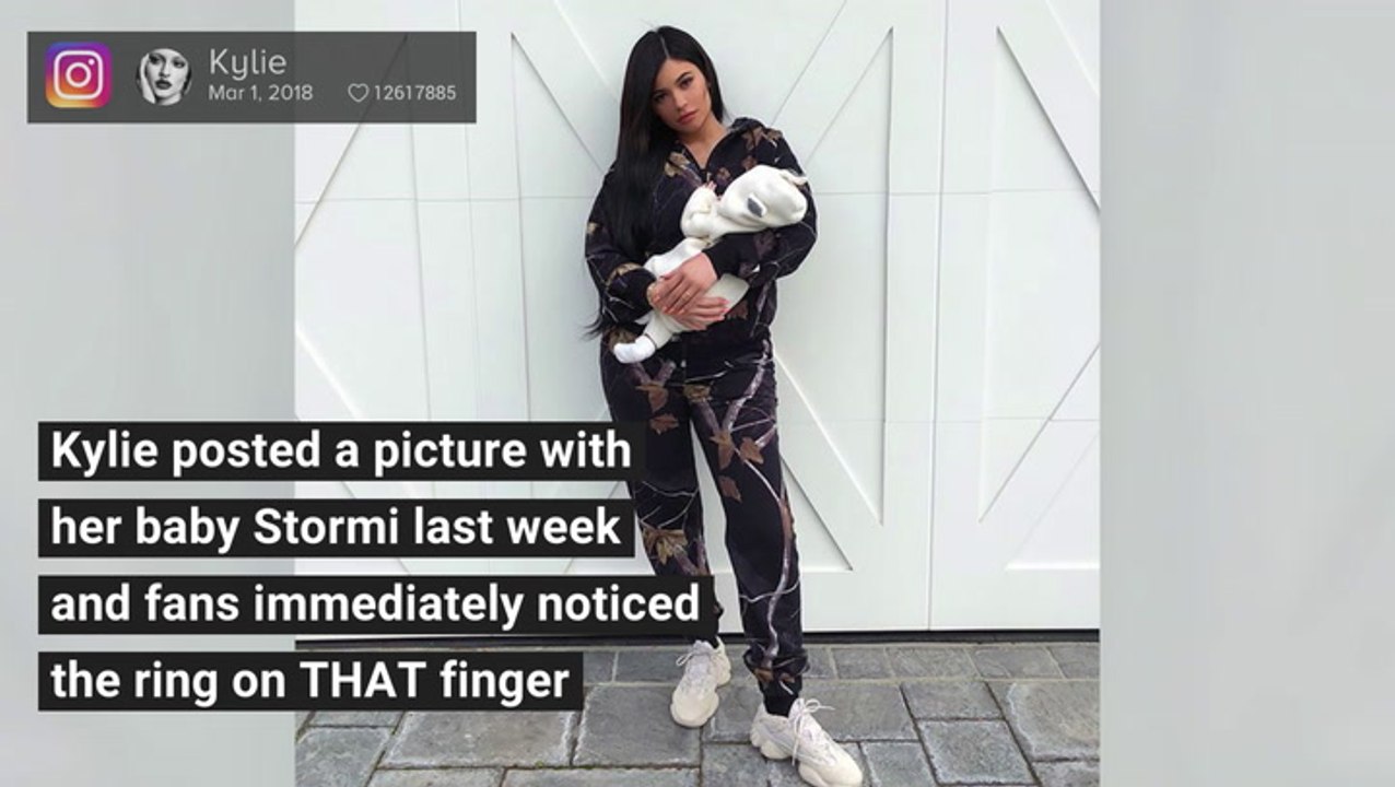 Kylie Jenner Finally Revealed The Meaning Behind Her Rumored Engagement Ring