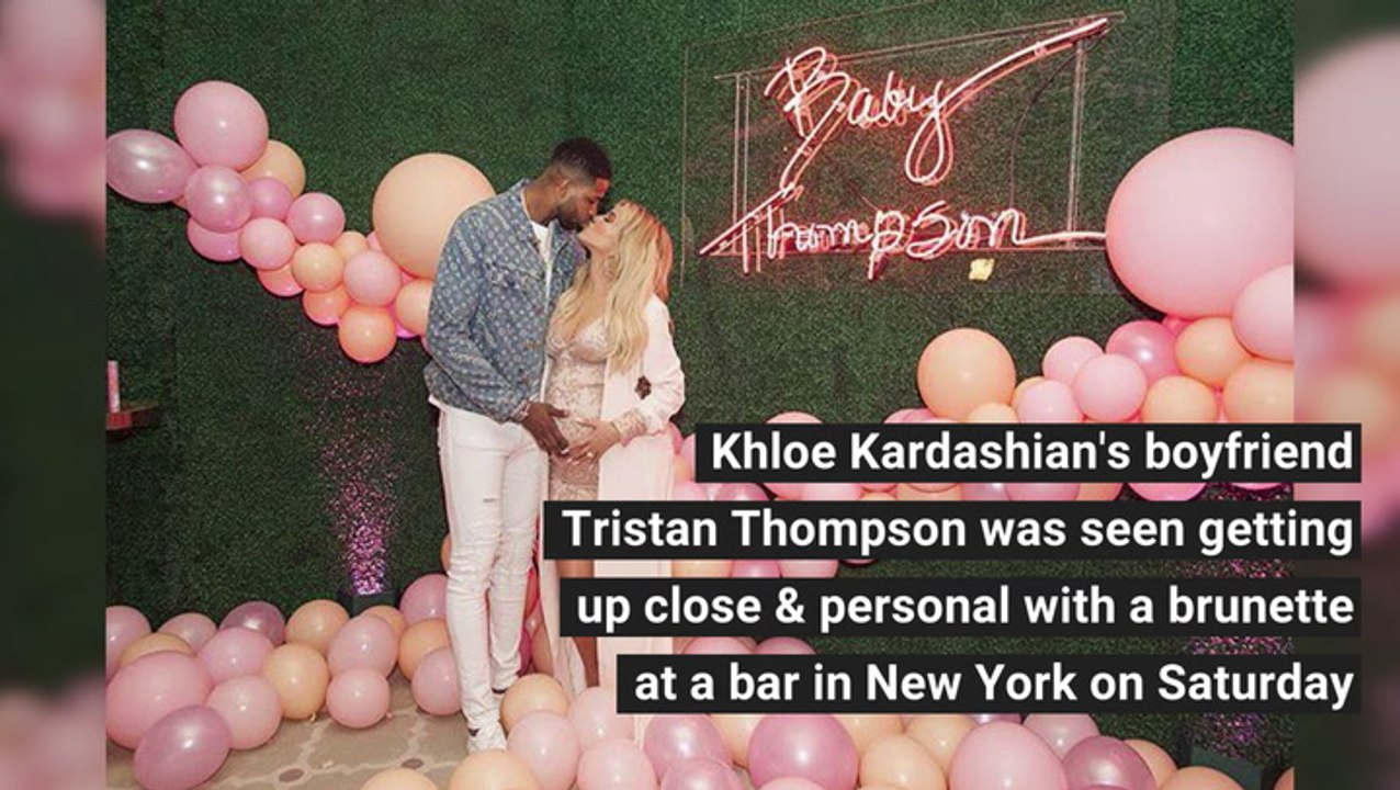 Tristan Thompson Caught Kissing Another Woman Just Days Before Khloé Kardashian's Due Date